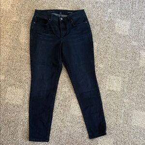 The Limited Women's Dark Blue Skinny Jeans